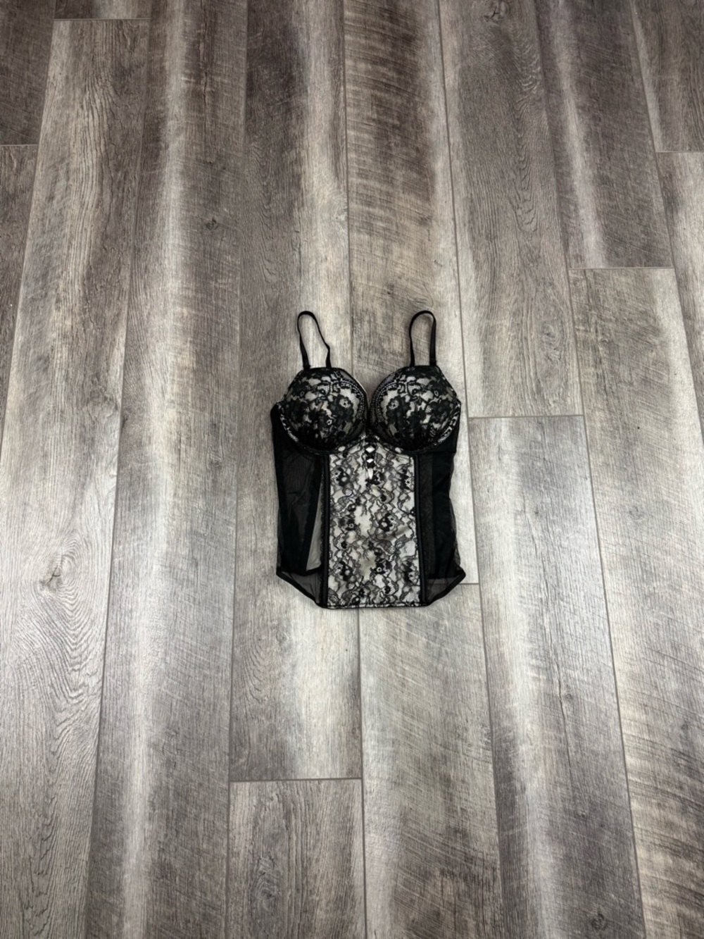 34B VS Black Lace Bombshell‎ Lingerie Top